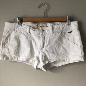 Hollister White Shorts